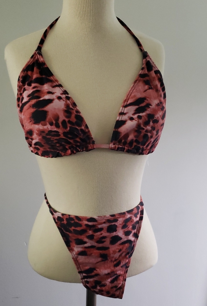 SHEIN Animal Print Bikini Set
